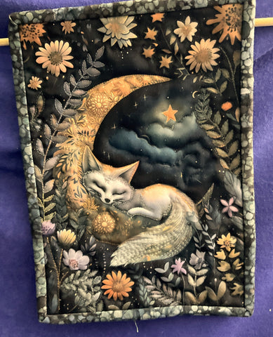 Wall quilt - Lunar Fox