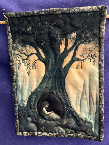 Wall Quilt - In the Sacred Wood