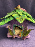Fairy Cottage - Leaf Roof