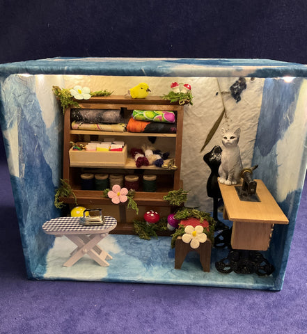 Fairy Sewing Room Vignette