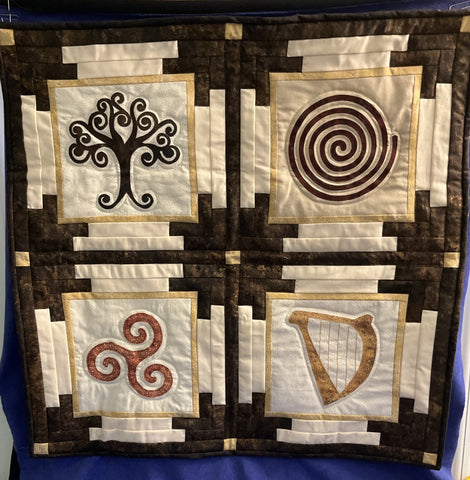 Wall quilt - Celtic Symbols
