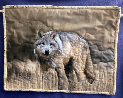 Wall Quilt - Lone Wolf