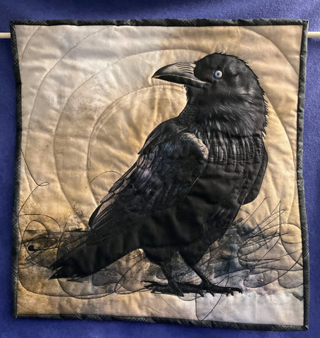 Wall Quilt - Raven's Portrait