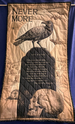 Wall Quilt - Quoth the Raven