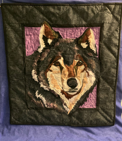Wall Quilt - Wolf Brother