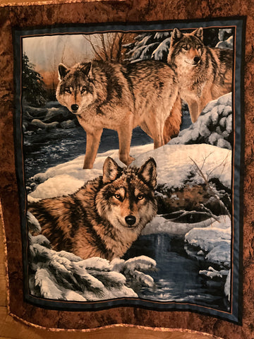 Wall Quilt - Wolf Creek