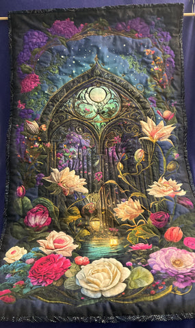 Wall Quilt - Night Garden