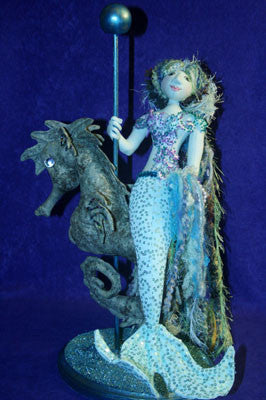 Mermaid on the Seahorse Carousel