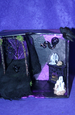 Goth Fairy Bedroom Vignette